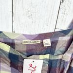 Anthropologie Holding Horses Top Women Size Small Madras Plaid Sleeveless Tank Photo 1