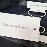 Lovers + Friends Sabine Faux Leather Midi Dress in Black Small Photo 6