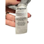 Patagonia  Women's Woolie‎ 1/4 Zip Pullover XS Gray Wool Blend Fleece Outdoor Photo 5