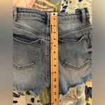 Almost Famous 0 Cross-Waist Jean Shorts Photo 9