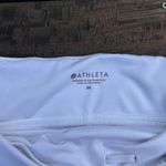 Athleta White w/ Black Floral Print  Tennis Skirt w/ Built in Shorts Photo 2