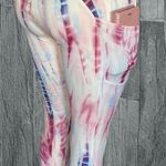 Tie dye leggings body sculpting with phone pockets Multiple Size XL Photo 1