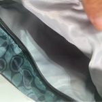 Eddie Bauer   Blue Green Floral  3Zip Travel Bag Light Crossbody Organizer Casual Photo 4