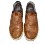 Frye  Womens Mindy Leather Slip On Sneaker Shoes Distressed Brown Low Top‎ Sz 6.5 Photo 1
