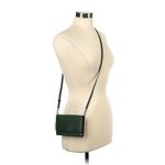 Michael Kors  Mott Moss Green Leather Phone Crossbody Bag Photo 1