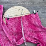 Urban Outfitters  vivica pink snakeskin‎ faux leather low rise pants Photo 4