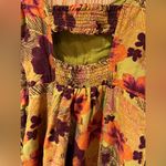 Urban Outfitters Sweet on You Structured Smocked Linen Lined Mini Dress Size XS Photo 12