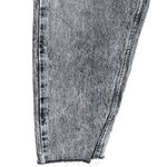 ZARA  high-waist mom fit jeans in a faded black or gray acid wash denim Photo 9
