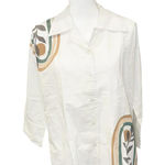 New Nazila Couture Women's White Button Photo 0