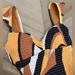 Anthropologie  Penelope Smocked One-Piece Swimsuit XS NWOT Photo 5