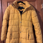 Tommy Hilfiger Winter Coat Jacket Yellow Thick Warm Small Photo 0