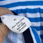 Lilly Pulitzer Malibu Flutter Blue Striped Blazer XS Photo 11