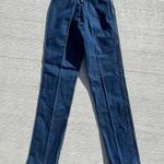 90s Thoroughbred high rise cowgirl western bareback jeans with yoke detail 24x35 Blue Size 24 Photo 2