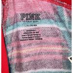 PINK Victoria's Secret Plaid Pajama Set Women Large Top and Pants Christmas Red Photo 14
