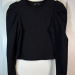 ZARA  Black Long Sleeve Blouse Size Small EUC #2949 Photo 0