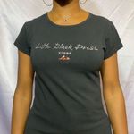 Little black dress bedazzled short sleeve t Photo 1