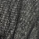 Sand N Sun Black Mesh Sequined Slit V Neck Beach Pullover Cover Up Womens Small Photo 7