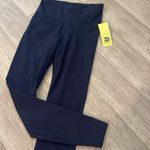 All In Motion  NWT xs navy High-Waisted athletic Leggings Photo 2