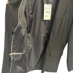 ZARA x Kaia Gerber collaboration black oversized fit blazer BLACK XS NWT Photo 9