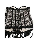 Corset Pink Roses Ribbon Halter Top size Large Photo 8