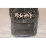 KBETHOS Women's Mom Life Vintage Distressed Stitch Baseball Cap Hat Photo 2