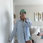 Amazon Striped Cover Up Multi Size L Photo 0