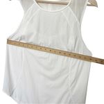 Lululemon  Sculpt Tank Women’s Size Large White Sleeveless Mesh Back Activewear Photo 6