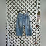 Free People Good Luck Mid-Rise Barrel Jeans Photo 1