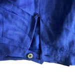 Genre Originals Linen Blend Skirt Blue Size 6 Photo 5