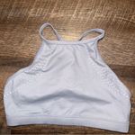 Victoria's Secret  Victoria Sport Sports Bra Women’s Size Small Blue Halter Neck Photo 1