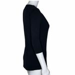 Anthropologie Dolan Left Coast Top Womens XSmall Black Gray V-Neck Minimalist Photo 1