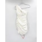 House Of CB  Clementine White Cutout Ruched Corset Mini Dress Size XS NWT Photo 2