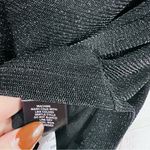 Torrid At The Knee Glitter Knit Cinched Bodycon Skirt in Black Size 2 Photo 9