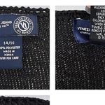 Lane Bryant Black Knit 3/4 Sleeve Cardigan Twinset Sweater Set Sz 18/20 **READ** Photo 10