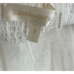 Love Shack Fancy  Kesia Lace Cutout Mini Dress White Size Small Coquette Feminine Photo 8