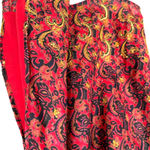 Anthropologie Vintage S M L Y2K RARE Long Wrap Skirt boho paisley Maxi Cover Up Photo 2