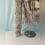 Dress Forum  Floral Blouse Peasant Over the shoulder Blouse Size S Photo 2