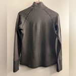 KAVU  Women Brown Black Herringbone 1/4 Zip Pullover Jacket Minimalist M Photo 1