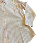 Equipment  Femme Button-Down Long Sleeve Shirt Top Blouse Stripe Pink Size Medium Photo 6