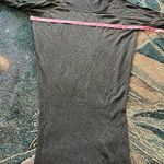 Buffalo David Bitton Charcoal Gray Cold Shoulder Knit Bodycon Sweater Dress S Photo 11