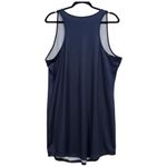 Navy Tank Top with American Flag Design XL Nwot Blue Photo 1