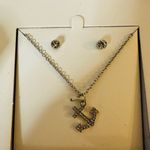 L & Co. Anchor Watch and Jewelry Set – Elegant Silver Timepiece Gift Box Photo 2