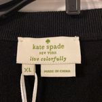 Kate Spade  New York XL cardigan color black 3/4 sleeves length 23” bust 38/40” Photo 2