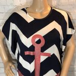 5th & Love  Nautical Anchor Swimsuit Coverup S Photo 1