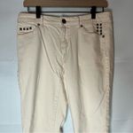 Mossimo Supply Co. Ivory Skinny Jeans Size 6 Photo 3