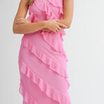 Mabel Ruffle maxi dress Photo 0