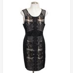 Anthropologie NWT Moulinette Soeurs Sheath Dress Lace Crochet Jacquar, Size 4 Photo 3
