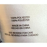 Orvis  Womens Sweater Size L Blue Long Sleeve Pullover Velour V-Neck Side Slits Photo 6