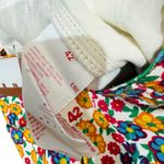 Marni high waisted Multicolour Cropped denim Floral Trousers EUC Orange Size 6 Photo 5