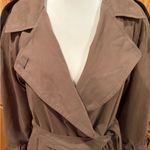 Vintage Kellwood trench coat women’s 4P Brown Photo 3